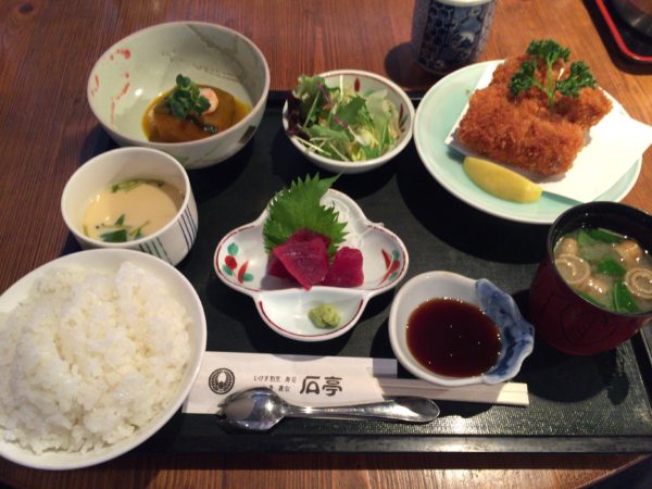 石亭 ランチ