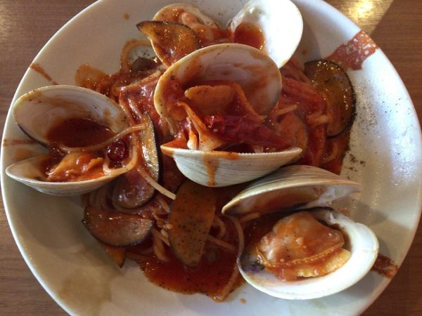 船乗りマリナーラ パスタ